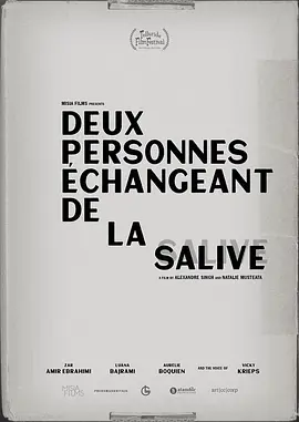 Dos personas intercambiando saliva